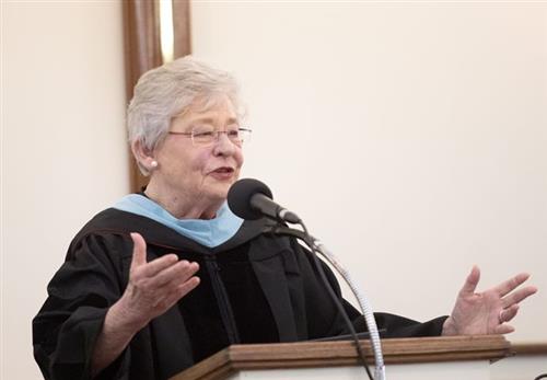 Gov. Kay Ivey speaks 